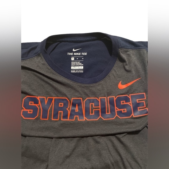 NIKE Syracuse Size medium top. Blue and gray. - Picture 2 of 5